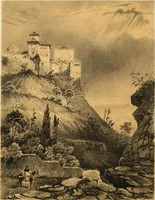 An illustration from Recuerdos y bellezas de España : bajo la real proteccion de ... la reina y el rey ; Obra destinada á dar á conocer sus monumentos y antiguedades en láminas dibujadas del natural y litografiadas por F.J. Parcerisa (1850)