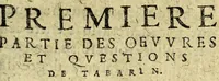 Picture 3 of 10 from Recveil general des oevvres et fantaisies de Tabarin : divisé en deux parties : contenant ses rencontres, questions & demandes facetieuses, auec leurs responses (1623), leaf 19
