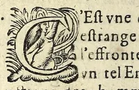 Picture 6 of 10 from Recveil general des oevvres et fantaisies de Tabarin : divisé en deux parties : contenant ses rencontres, questions & demandes facetieuses, auec leurs responses (1623), leaf 290