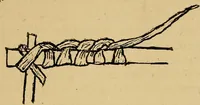 An illustration from Reed and raffia construction work in primary schools; a practical manual especially for primary-kindergarten teachers .. (1904)
