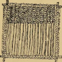 An illustration from Reed and raffia construction work in primary schools; a practical manual especially for primary-kindergarten teachers .. (1904)