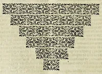 An illustration from Reflectionum canonicarum in secundum decretalium librum. : Quibus non solum difficilia iura in scholis enodantur, verùm & variae resoluuntur quaestiones, tam studiosis, quàm iudicibus & forensium causarum patronis vtiles, & necessariae; simulq[ue] additur quid in cuiusuis casus specie nuperis sit constitutionibus Pontificijs decisum; quidquè regijs schedis ordinatum ad Peruani regni ecclesiasticam, saecularemquè gubernationem. Tomus primus, D. Philippo IV. Hispaniarvm, et Indiarvm regi Catholico, ac potentissimo, ipsiusq[ue], supremo earundem Indiarum consilio. D. E C. (1633)