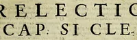 Picture 20 of 26 from Reflectionum canonicarum in secundum decretalium librum. : Quibus non solum difficilia iura in scholis enodantur, verùm & variae resoluuntur quaestiones, tam studiosis, quàm iudicibus & forensium causarum patronis vtiles, & necessariae; simulq[ue] additur quid in cuiusuis casus specie nuperis sit constitutionibus Pontificijs decisum; quidquè regijs schedis ordinatum ad Peruani regni ecclesiasticam, saecularemquè gubernationem. Tomus primus, D. Philippo IV. Hispaniarvm, et Indiarvm regi Catholico, ac potentissimo, ipsiusq[ue], supremo earundem Indiarum consilio. D. E C. (1633), leaf 463
