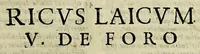 An illustration from Reflectionum canonicarum in secundum decretalium librum. : Quibus non solum difficilia iura in scholis enodantur, verùm & variae resoluuntur quaestiones, tam studiosis, quàm iudicibus & forensium causarum patronis vtiles, & necessariae; simulq[ue] additur quid in cuiusuis casus specie nuperis sit constitutionibus Pontificijs decisum; quidquè regijs schedis ordinatum ad Peruani regni ecclesiasticam, saecularemquè gubernationem. Tomus primus, D. Philippo IV. Hispaniarvm, et Indiarvm regi Catholico, ac potentissimo, ipsiusq[ue], supremo earundem Indiarum consilio. D. E C. (1633)