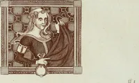 An illustration from The regal and ecclesiastical antiquities of England : containing the representations of all the English monarchs from Edward the Confessor to Henry the Eighth : together with many of the great persons that were eminent under their several reigns : on sixty copper plates, engraved by the author, the whole carefully collected from ancient illuminated manuscripts (1793)