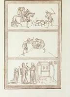 Picture 52 of 60 from The regal and ecclesiastical antiquities of England : containing the representations of all the English monarchs from Edward the Confessor to Henry the Eighth : together with many of the great persons that were eminent under their several reigns : on sixty copper plates, engraved by the author, the whole carefully collected from ancient illuminated manuscripts (1793), leaf 273