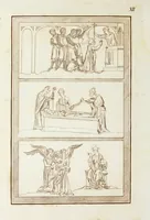 An illustration from The regal and ecclesiastical antiquities of England : containing the representations of all the English monarchs from Edward the Confessor to Henry the Eighth : together with many of the great persons that were eminent under their several reigns : on sixty copper plates, engraved by the author, the whole carefully collected from ancient illuminated manuscripts (1793)