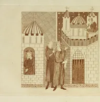 An illustration from The regal and ecclesiastical antiquities of England : containing the representations of all the English monarchs from Edward the Confessor to Henry the Eighth : together with many of the great persons that were eminent under their several reigns : the whole carefully collected from ancient illuminated manuscripts (1777)