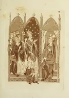 An illustration from The regal and ecclesiastical antiquities of England : containing the representations of all the English monarchs from Edward the Confessor to Henry the Eighth : together with many of the great persons that were eminent under their several reigns : the whole carefully collected from ancient illuminated manuscripts (1777)