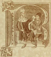 An illustration from The regal and ecclesiastical antiquities of England : containing the representations of all the English monarchs from Edward the Confessor to Henry the Eighth : together with many of the great persons that were eminent under their several reigns : the whole carefully collected from ancient illuminated manuscripts (1777)