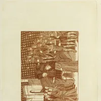 An illustration from The regal and ecclesiastical antiquities of England : containing the representations of all the English monarchs from Edward the Confessor to Henry the Eighth : together with many of the great persons that were eminent under their several reigns : the whole carefully collected from ancient illuminated manuscripts (1777)