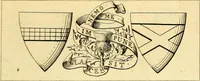 An illustration from Regal heraldry; the armorial insignia of the Kings and Queens of England, from coeval authorities (1821)