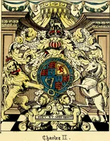 Picture 49 of 69 from Regal heraldry; the armorial insignia of the Kings and Queens of England, from coeval authorities (1821), leaf 164