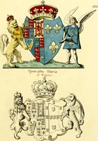 Picture 51 of 69 from Regal heraldry; the armorial insignia of the Kings and Queens of England, from coeval authorities (1821), leaf 168