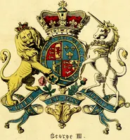 An illustration from Regal heraldry; the armorial insignia of the Kings and Queens of England, from coeval authorities (1821)