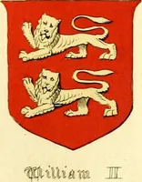 An illustration from Regal heraldry; the armorial insignia of the Kings and Queens of England, from coeval authorities (1821)