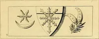 An illustration from Regal heraldry; the armorial insignia of the Kings and Queens of England, from coeval authorities (1821)