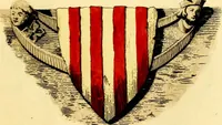 An illustration from Regal heraldry; the armorial insignia of the Kings and Queens of England, from coeval authorities (1821)