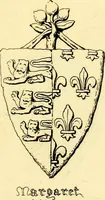 An illustration from Regal heraldry; the armorial insignia of the Kings and Queens of England, from coeval authorities (1821)