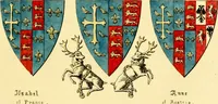 Picture 16 of 69 from Regal heraldry; the armorial insignia of the Kings and Queens of England, from coeval authorities (1821), leaf 54