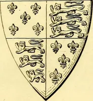Picture 18 of 69 from Regal heraldry; the armorial insignia of the Kings and Queens of England, from coeval authorities (1821), leaf 74