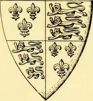 An illustration from Regal heraldry; the armorial insignia of the Kings and Queens of England, from coeval authorities (1821)
