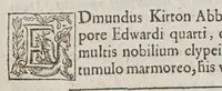 Picture 12 of 14 from Reges, reginae, nobiles, et alij in ecclesia collegiata B. Petri Westmonasterij sepulti, vsque ad annum reparatae salutis 1606 (1606), leaf 71