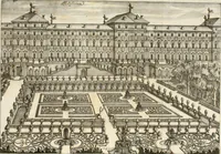 An illustration from Regiae villae poetice descriptae : et Regiae Celsitudini Victoris Amadeii II sabaudiae, et montisferrati ducis pedemontii principis, cypri regis, &c. (1711)