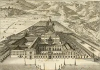 An illustration from Regiae villae poetice descriptae : et Regiae Celsitudini Victoris Amadeii II sabaudiae, et montisferrati ducis pedemontii principis, cypri regis, &c. (1711)