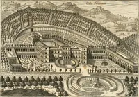An illustration from Regiae villae poetice descriptae : et Regiae Celsitudini Victoris Amadeii II sabaudiae, et montisferrati ducis pedemontii principis, cypri regis, &c. (1711)