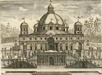 An illustration from Regiae villae poetice descriptae : et Regiae Celsitudini Victoris Amadeii II sabaudiae, et montisferrati ducis pedemontii principis, cypri regis, &c. (1711)