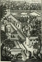 An illustration from Regiae villae poetice descriptae : et Regiae Celsitudini Victoris Amadeii II sabaudiae, et montisferrati ducis pedemontii principis, cypri regis, &c. (1711)