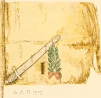 Picture 1 of 37 from Regimental colors in the war of the revolution, by Gherardi Davis (1907), leaf 12
