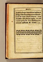 An illustration from Regla, y ordenaciones de las religiosas de la limpia, e immaculada Concepcion de la Virgen Santissima n[uest]ra Señora. : Que se an de obseruar en los conuentos de la dicha orden de la ciudad de Mexico: la Concepcion, Regina Coeli, Iesus Maria, N[uest]ra Señora de Balbanera, la Encarnacion, Santa Maria de Gracia, y Santa Ines, ya fundados, con los demas que se fundaren subordinados à la obediencia del illustrissimo señor D. Francisco Manso, y Zuñiga, arçobispo de la dicha ciudad, del consejo de su Magestad, y del Real de las Indias, y à la de los illustrissimos sus successores. Reducidas por su Señoria illustrissima con facultad appostolica à estilo suaue, corriente, y ordinario. Y suplidas en los defectos passados, de su obseruancia, para que en lo por venir mejor se puedan entender, y guardar (1635)
