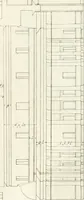An illustration from Regles des cinq ordres d'architecture de Vignole : ouvrage dans lequel on donne : une idée de la géometrie, les définitions des figures géométriques nécessaires à l'étude de l'architecture, la formation des ordres, rigoureusement démontrée, dans l'origine de l'architecture ... : enfin, les notions nécessaires sur les ordres appellés accessoires (1797)