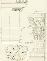An illustration from Regles des cinq ordres d'architecture de Vignole : ouvrage dans lequel on donne : une idée de la géometrie, les définitions des figures géométriques nécessaires à l'étude de l'architecture, la formation des ordres, rigoureusement démontrée, dans l'origine de l'architecture ... : enfin, les notions nécessaires sur les ordres appellés accessoires (1797)