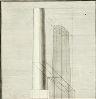 An illustration from Regles des cinq ordres d'architecture de Vignole : ouvrage dans lequel on donne : une idée de la géometrie, les définitions des figures géométriques nécessaires à l'étude de l'architecture, la formation des ordres, rigoureusement démontrée, dans l'origine de l'architecture ... : enfin, les notions nécessaires sur les ordres appellés accessoires (1797)