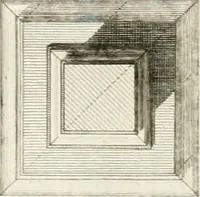 An illustration from Regles des cinq ordres d'architecture de Vignole : ouvrage dans lequel on donne : une idée de la géometrie, les définitions des figures géométriques nécessaires à l'étude de l'architecture, la formation des ordres, rigoureusement démontrée, dans l'origine de l'architecture ... : enfin, les notions nécessaires sur les ordres appellés accessoires (1797)