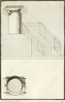 An illustration from Regles des cinq ordres d'architecture de Vignole : ouvrage dans lequel on donne : une idée de la géometrie, les définitions des figures géométriques nécessaires à l'étude de l'architecture, la formation des ordres, rigoureusement démontrée, dans l'origine de l'architecture ... : enfin, les notions nécessaires sur les ordres appellés accessoires (1797)