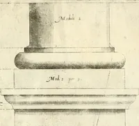 Picture 8 of 58 from Regola delli cinqve ordini d'architettvra (1596), leaf 14