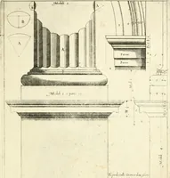 An illustration from Regola delli cinqve ordini d'architettvra (1596)