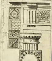An illustration from Regola delli cinqve ordini d'architettvra (1596)