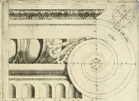 An illustration from Regola delli cinqve ordini d'architettvra (1596)