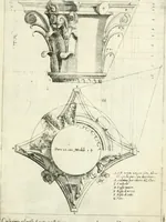 An illustration from Regola delli cinqve ordini d'architettvra (1596)