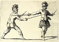 Picture 34 of 40 from Regole della scherma insegnate da Lelio e Titta Marcelli (1686), leaf 280