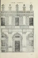 An illustration from Regole generali di architettura di Sabastiano Serlio Bolognese : sopra le cinque maniere de gliedifici, cioe, thoscano, dorico, ionico, corinthio, e composito ; con gli essempi de l'antiquita, che per la maggior parte concordano con la dottrina di Vitruuio (1551)