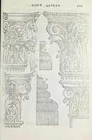 Picture 45 of 57 from Regole generali di architettura di Sabastiano Serlio Bolognese : sopra le cinque maniere de gliedifici, cioe, thoscano, dorico, ionico, corinthio, e composito ; con gli essempi de l'antiquita, che per la maggior parte concordano con la dottrina di Vitruuio (1551), leaf 127
