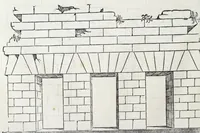 Picture 11 of 57 from Regole generali di architettura di Sabastiano Serlio Bolognese : sopra le cinque maniere de gliedifici, cioe, thoscano, dorico, ionico, corinthio, e composito ; con gli essempi de l'antiquita, che per la maggior parte concordano con la dottrina di Vitruuio (1551), leaf 30