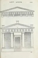 Picture 13 of 57 from Regole generali di architettura di Sabastiano Serlio Bolognese : sopra le cinque maniere de gliedifici, cioe, thoscano, dorico, ionico, corinthio, e composito ; con gli essempi de l'antiquita, che per la maggior parte concordano con la dottrina di Vitruuio (1551), leaf 43