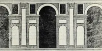Picture 28 of 57 from Regole generali di architettura di Sabastiano Serlio Bolognese : sopra le cinque maniere de gliedifici, cioe, thoscano, dorico, ionico, corinthio, e composito ; con gli essempi de l'antiquita, che per la maggior parte concordano con la dottrina di Vitruuio (1551), leaf 89